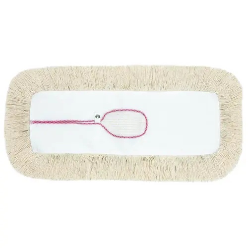 Swivel Snap Dust Mop Head, Cotton/Polyester, Natural Swivel Snap Dust Mop Head, Cotton/Polyester, Natural