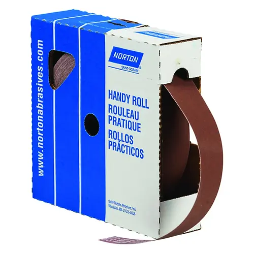 Norton 26288 Metalite Utility Cloth Roll, 50 yd L, 1-1/2 in W, 80 Grit ...