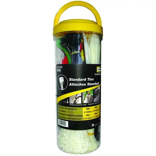 Cable Tie, Nylon, Assorted