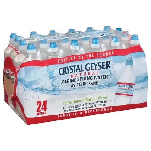 Alpine Spring Water, 25.3 fl-oz Bottle - pack of 24