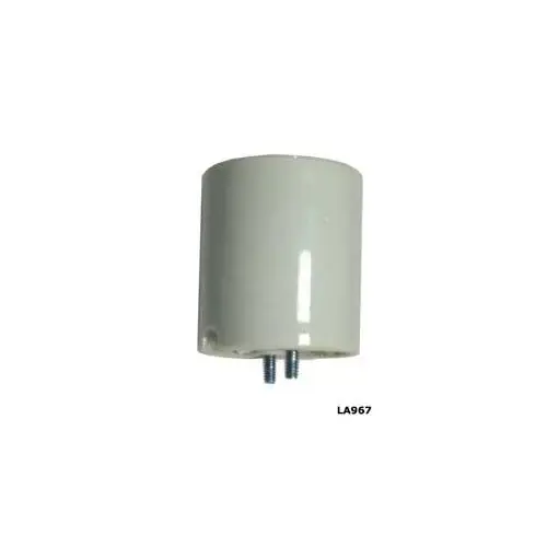 Socket, 250 V, 660 W, Porcelain Housing Material, White
