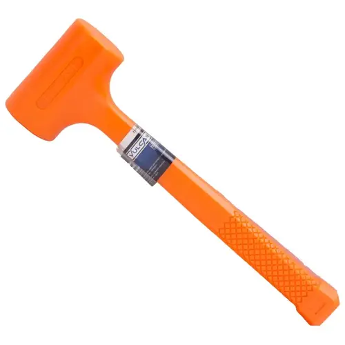 Hammer, 2 lb Head, Dead Blow, Dead Blow Head, PVC Head, 13-1/8 in OAL