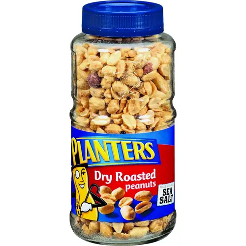 Dry Roasted Peanuts, 16 oz.