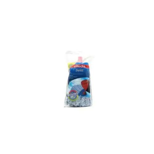 Super Twist XL 152999 Mop Refill, Microfiber Cloth, Blue/Red