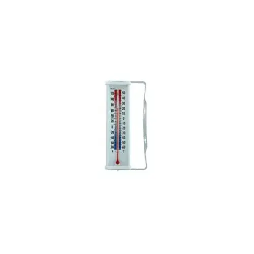 Thermometer, -80 to 120 deg F, White