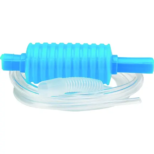 Manual Transfer Pump, Plastic Blue Manual Transfer Pump, Plastic Blue