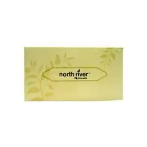 Atlantic Packaging ASX00064 Northriver Standard Facial Tissue - pack of 100