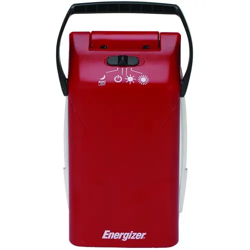 Weatheready Series Folding Lantern, D Battery, LED Lamp, 500 Lumens Lumens, Red Weatheready Series Folding Lantern, D Battery, LED Lamp, 500 Lumens Lumens, Red