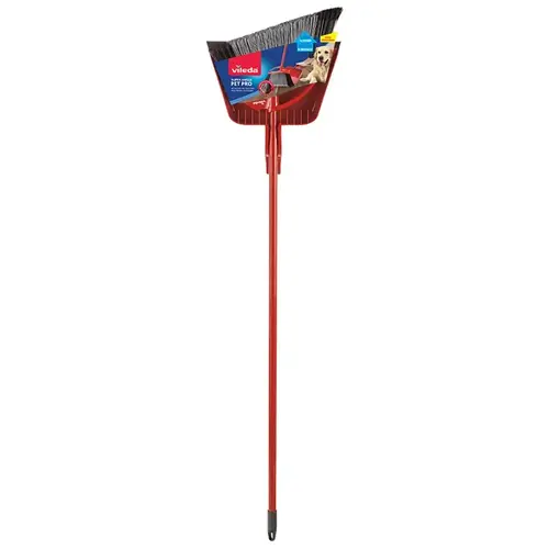 Super Angle Pet Pro Broom, Recycled Fiber Bristle