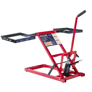 Pro Lift PL5550/T5355A T-5355A Mower Lift, 23 in Lift, 550 lb, Steel Red