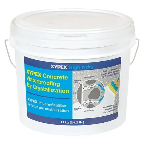 Waterproofer Concrete, Gray, 11 kg Pail