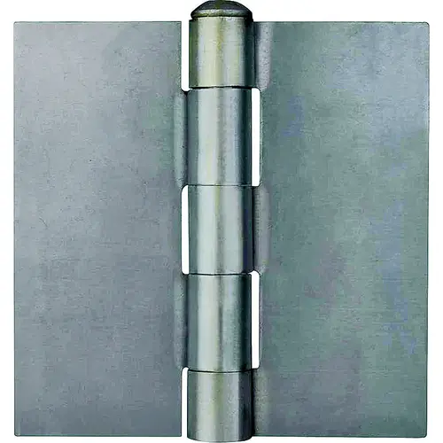 Door Hinge, 4-1/2 in W Door Leaf, 4-1/2 in H Door Leaf, 3.4 mm Thick Door Leaf, Steel, Plain Steel Door Hinge, 4-1/2 in W Door Leaf, 4-1/2 in H Door Leaf, 3.4 mm Thick Door Leaf, Steel, Plain Steel