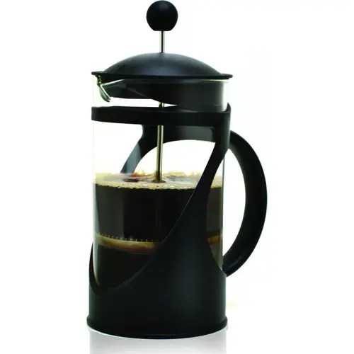 Coffee Press, 8 Cups Capacity, Borosilicate Glass/Plastic/Stainless Steel, Black Coffee Press, 8 Cups Capacity, Borosilicate Glass/Plastic/Stainless Steel, Black