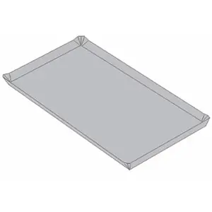 TAMLYN TS917 Formed Termite Shield, 17 in L, 9 in W, Steel, Galvanized