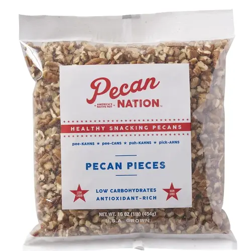 Pecan Nation Pecans Pieces, 16 oz Bag Pecan Nation Pecans Pieces, 16 oz Bag