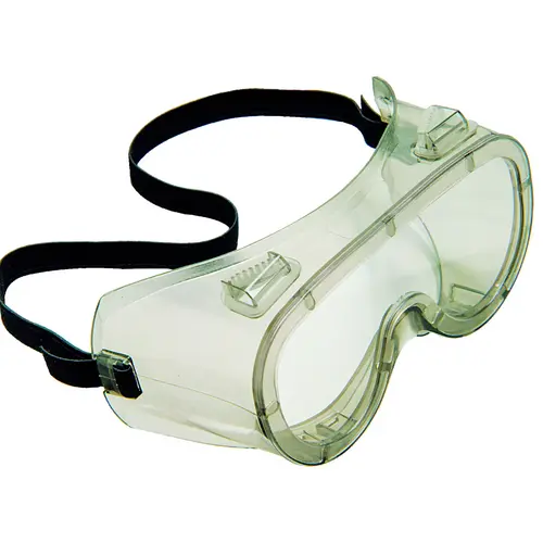 Safety Goggles, Anti-Fog, Impact, Splash Lens, Vinyl Lens, Vinyl Frame, Clear Frame Safety Goggles, Anti-Fog, Impact, Splash Lens, Vinyl Lens, Vinyl Frame, Clear Frame