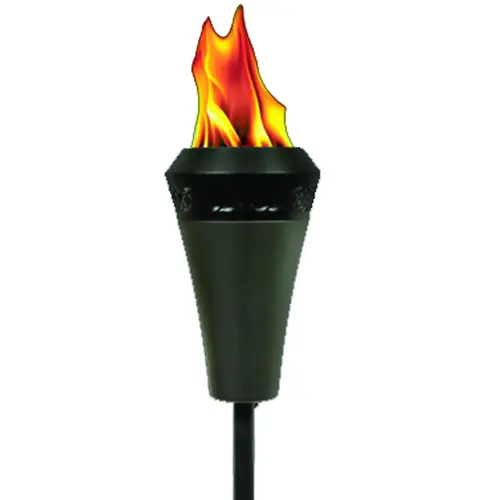 Flame Torch, 66 in H, Metal Flame Torch, 66 in H, Metal