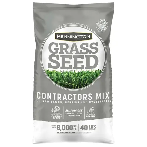 Central Contractors Seed Mix, 40 lb Bag Central Contractors Seed Mix, 40 lb Bag