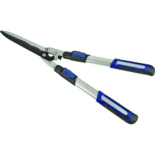 Telescopic Hedge Shear, Straight with Wave Curve Blade, 8-1/4 in L Blade, Steel Blade Telescopic Hedge Shear, Straight with Wave Curve Blade, 8-1/4 in L Blade, Steel Blade