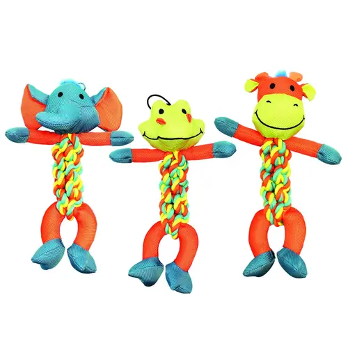 Chomper Rope Braided Body Dog Toy Chomper Rope Braided Body Dog Toy