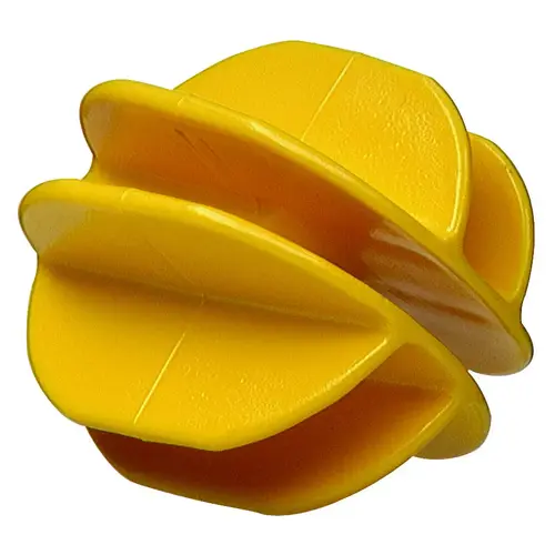 ICY-Z Corner Post Insulator, 9 to 22 ga Fence Wire, Aluminum/Steel, Plastic, Yellow - pack of 10