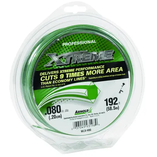 Professional Trimmer Line, 0.08 in Dia, 140 ft L, Monofilament Professional Trimmer Line, 0.08 in Dia, 140 ft L, Monofilament