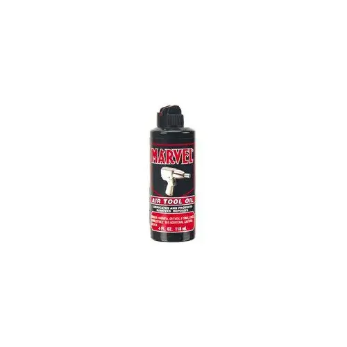 MM080R Air Tool Oil, 4 oz, Bottle Red