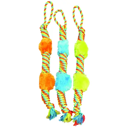 Chomper Plush Rope Tug Dog Toy Chomper Plush Rope Tug Dog Toy