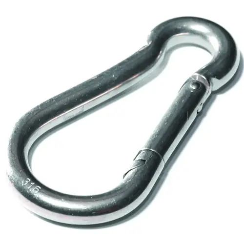 Spring Snap, 230 lb Working Load, Steel, Zinc Spring Snap, 230 lb Working Load, Steel, Zinc