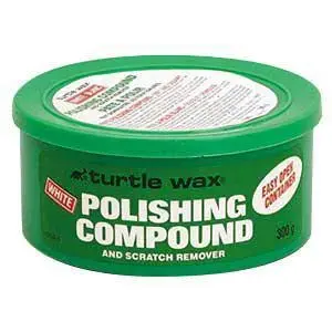 TURTLE WAX T241AC Polishing Compound, 10.5 oz, Paste White