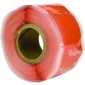 Harbor RT1000201208USC08 Pipe Repair Tape, 12 ft L, 1 in W, Orange