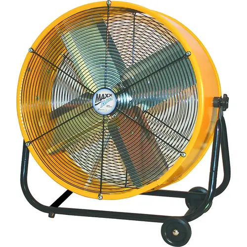BF24TF Tilt Fan, 120 V, 2-Speed, 1750 to 3200 cfm Air, Yellow BF24TF Tilt Fan, 120 V, 2-Speed, 1750 to 3200 cfm Air, Yellow