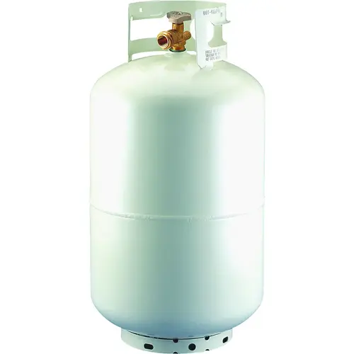 Propane Gas Cylinder, 30 lb Tank, Steel Powder-Coated Propane Gas Cylinder, 30 lb Tank, Steel Powder-Coated