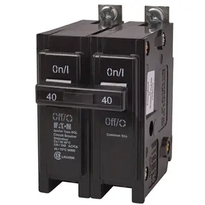 Eaton BQL240 Replacement Classic Circuit Breaker, Type BQL, 40 A, 2 -Pole, 120/240 VAC