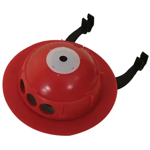 Toilet Flapper, Rubber, Red