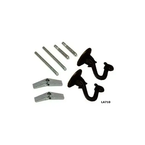 Swag Lamp Hook Black