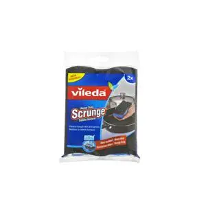 Vileda Scrunge Heavy-Duty Scrub Sponge 147606 Vileda Scrunge Heavy-Duty Scrub Sponge 147606