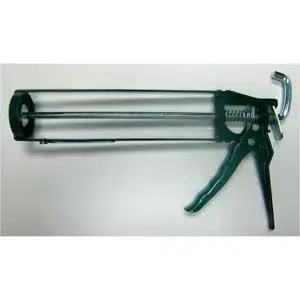 Chidaca 31118- 9IN-GREEN 31118 Caulking Gun, 300 to 320 mL Cartridge, Skeleton Cartridge Green