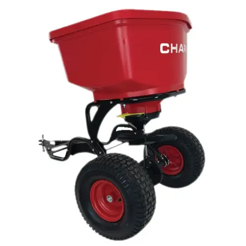 Tow Behind Spreader, 150 lb Hopper, Steel Frame, Polyester Hopper, Pneumatic Wheel Tow Behind Spreader, 150 lb Hopper, Steel Frame, Polyester Hopper, Pneumatic Wheel