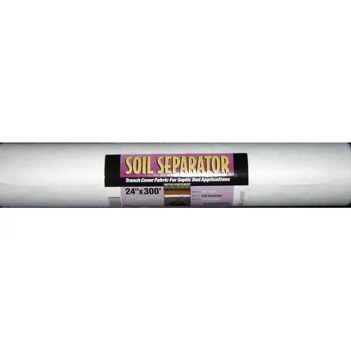Carriff Corp Soil Separator, 300 ft L X 24 in W Dimensions Carriff Corp Soil Separator, 300 ft L X 24 in W Dimensions