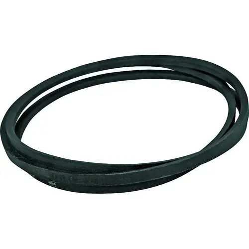 V-Belt, Molded Cog, 1/2 in W, Black V-Belt, Molded Cog, 1/2 in W, Black
