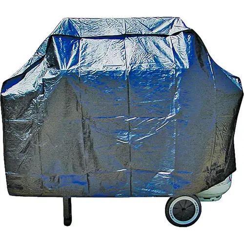 Grill Cover, 20 in W, 34 in H, Vinyl, Black Grill Cover, 20 in W, 34 in H, Vinyl, Black