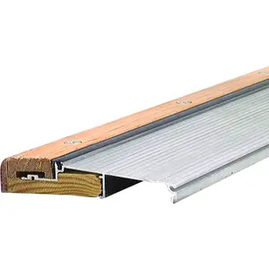 M-D 78618 TH394 Series Sill, 73 in L, 5-5/8 in W, Aluminum, Silver