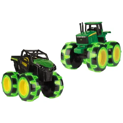 MONSTER TREADS Wheel Assortment, 3 years and Up, Internal Light/Music: Yes