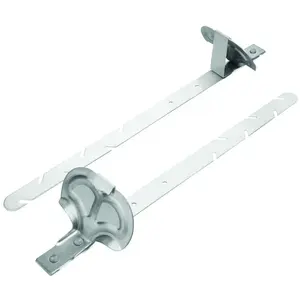 Amerimax SGS100HP-XCP12 Snow Guard, 9 in L, Stainless Steel - pack of 12