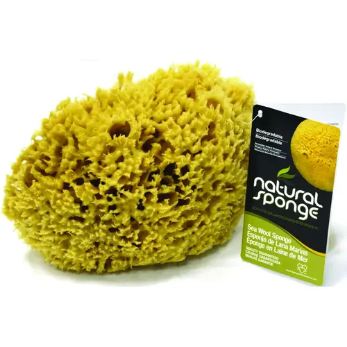 -4 Wool Sponge, 6 in W Natural -4 Wool Sponge, 6 in W Natural