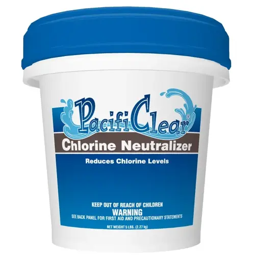 PacifiClear Chlorine Neutralizer, 5 lb Pail