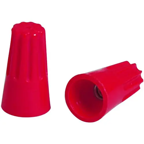 Wire Connector, 22 to 10 AWG Wire, Thermoplastic Housing Material, Red