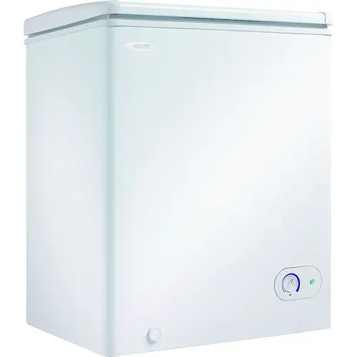 -3 Chest Freezer, 3.8 cu-ft Capacity, White