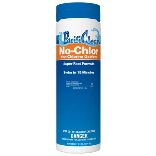 No-Chlorine Pool Chemical, 2 lb Bottle, Granular, Chloramine